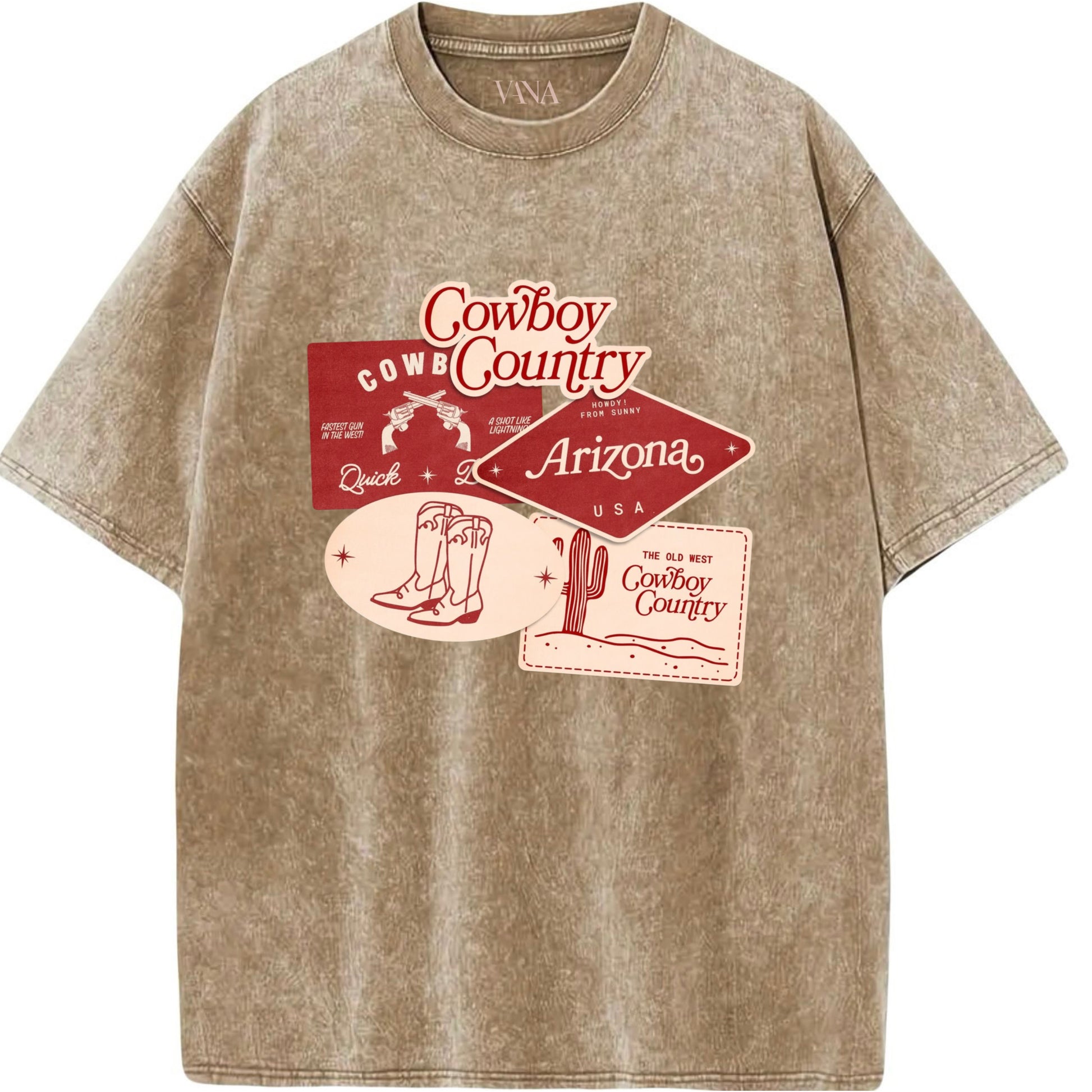 Cowboy Country Oversized T-shirt