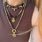 Sunset Necklace Triple Droops