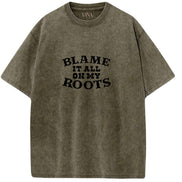 On My Root oversized T-shirt