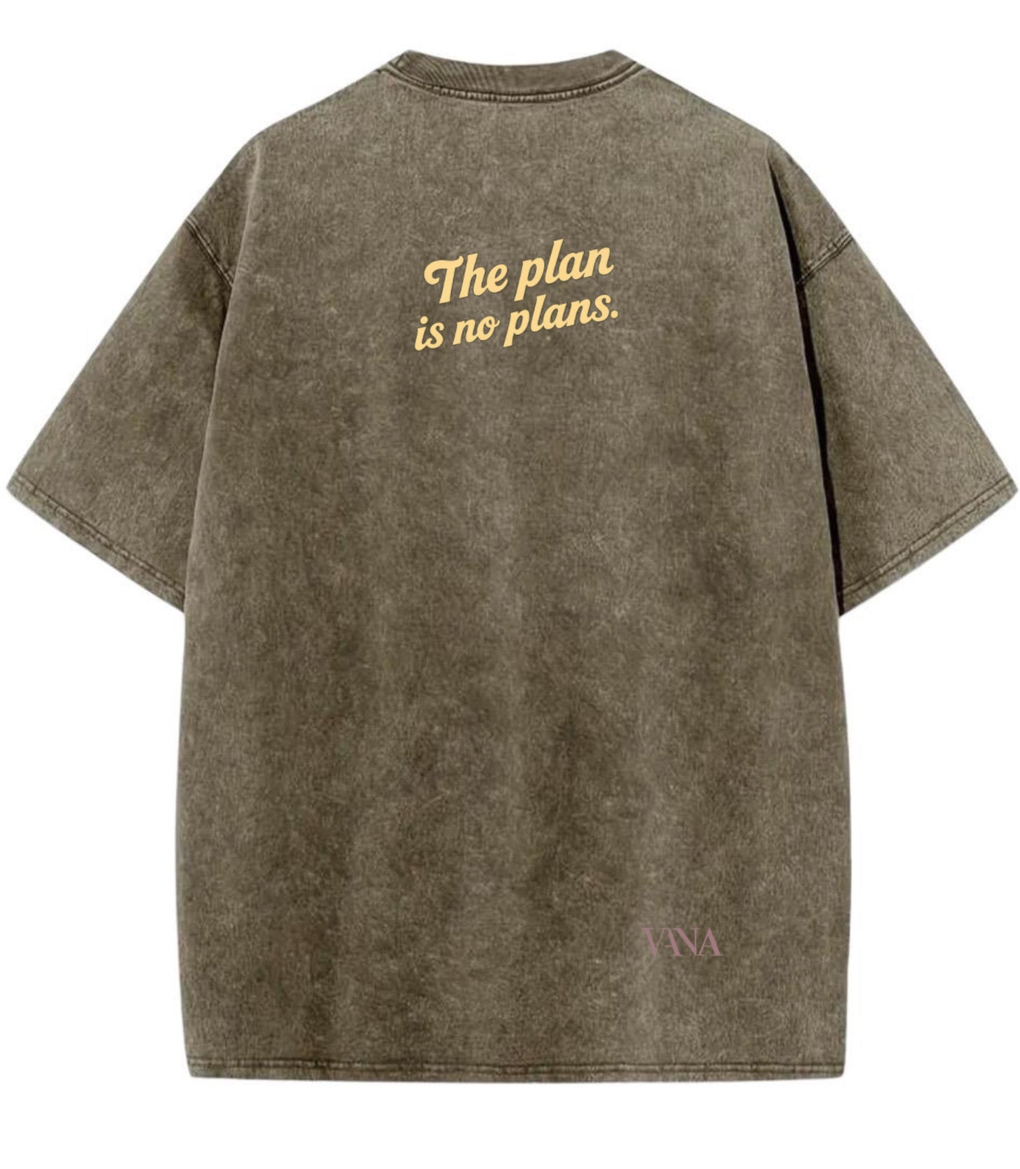 No Plan Oversized T-shirt