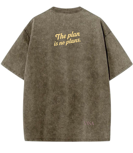No Plan Oversized T-shirt