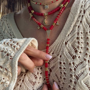 Red Moon Necklace