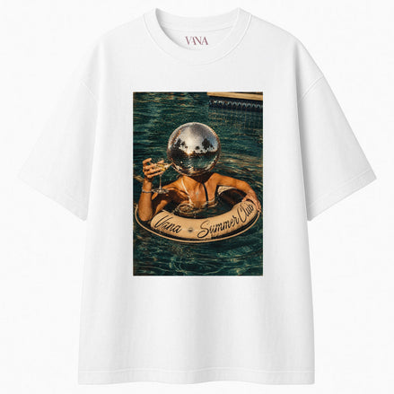 Summer Club Oversized T-shirt