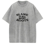 On My Root oversized T-shirt