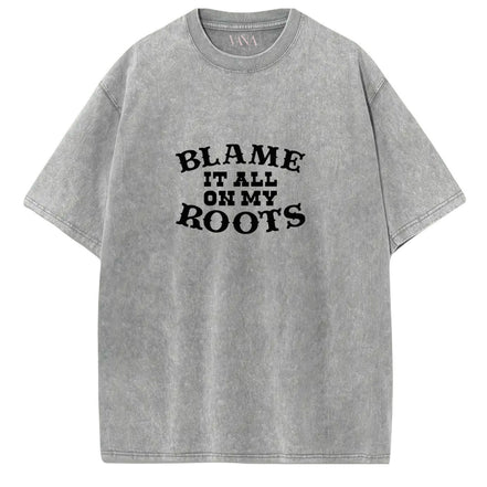 On My Root oversized T-shirt