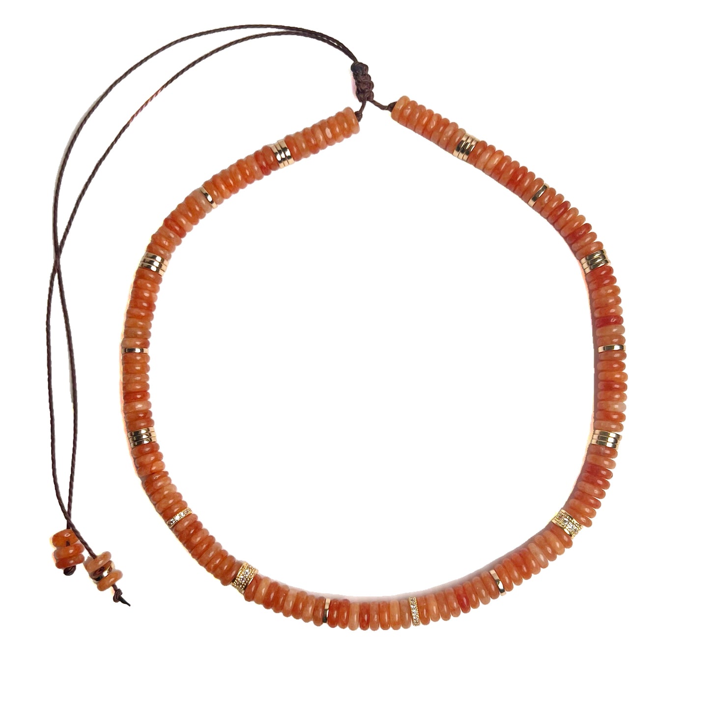 One color Puka Necklace