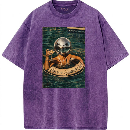 Summer Club Oversized T-shirt