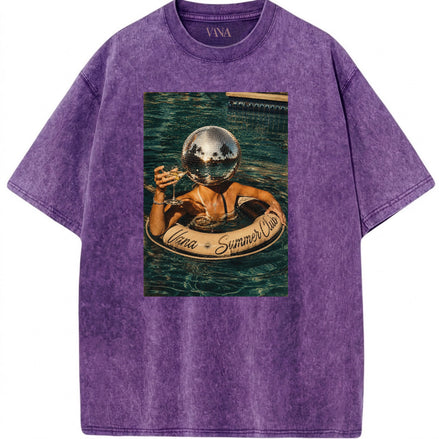 Summer Club Oversized T-shirt