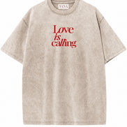 Love is Calling Oversized T-shirt