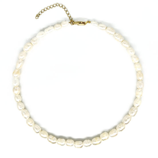 Choker Perlas