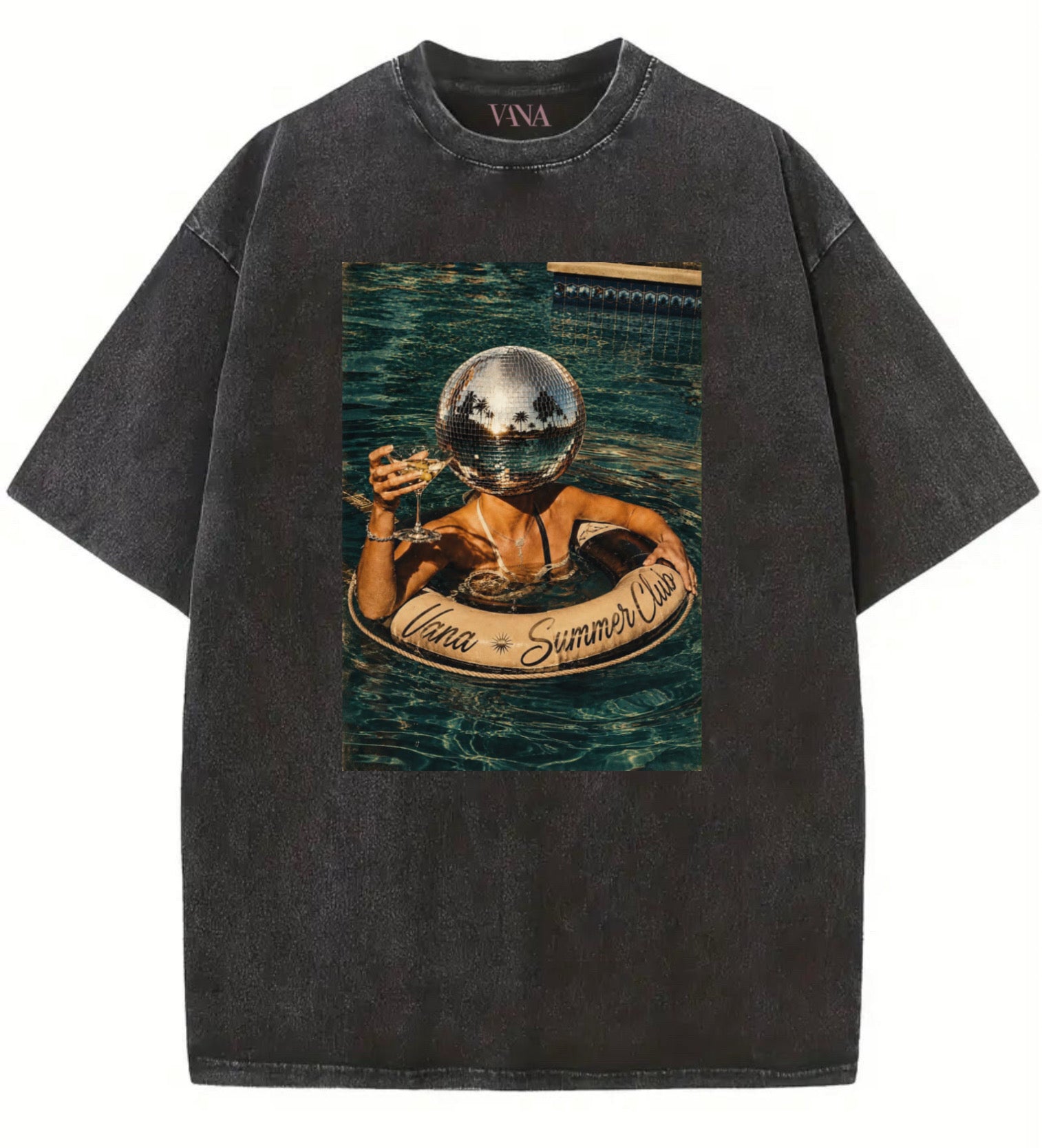 Summer Club Oversized T-shirt