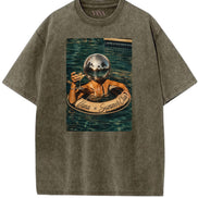 Summer Club Oversized T-shirt