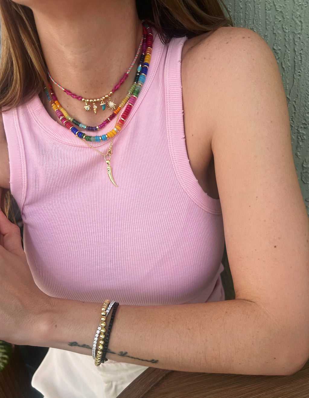 Rainbow Party Necklace