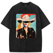 Cowgirl Superpower Oversized T-shirt