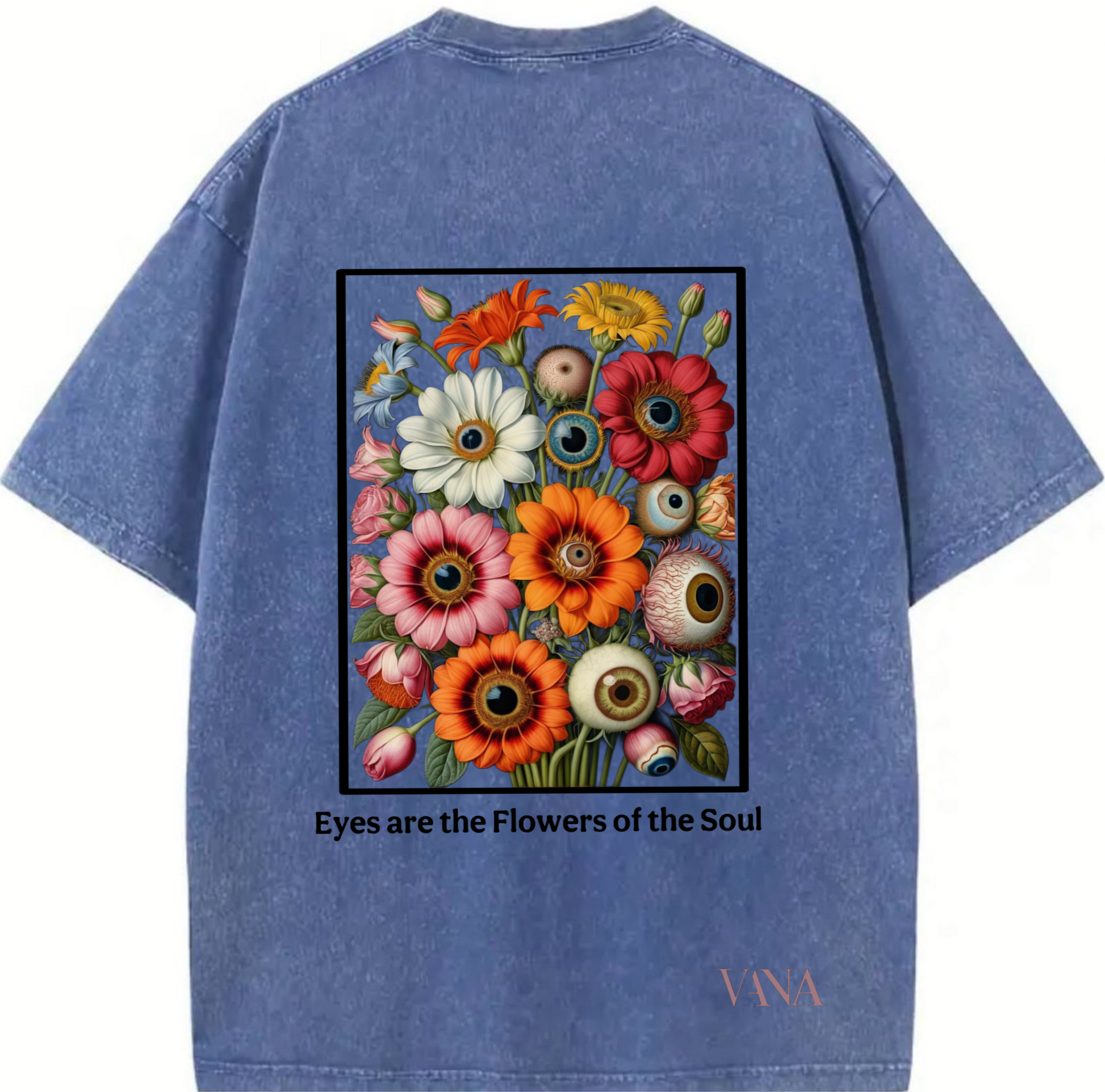 Flowers do Soul oversized T-shirt