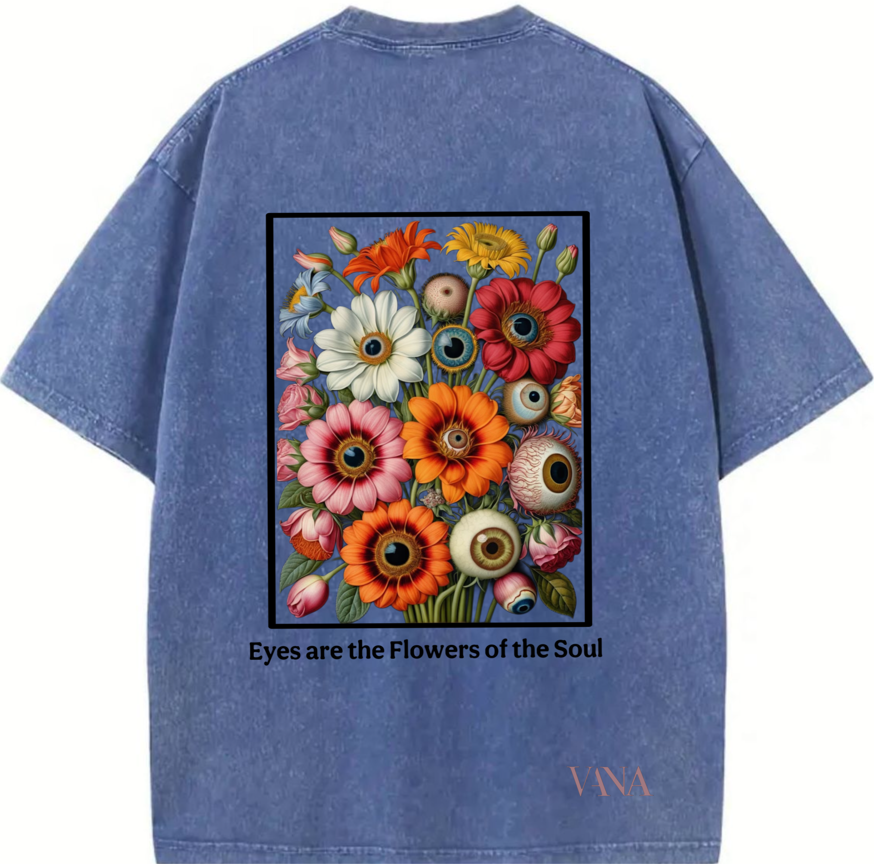 Flowers do Soul oversized T-shirt