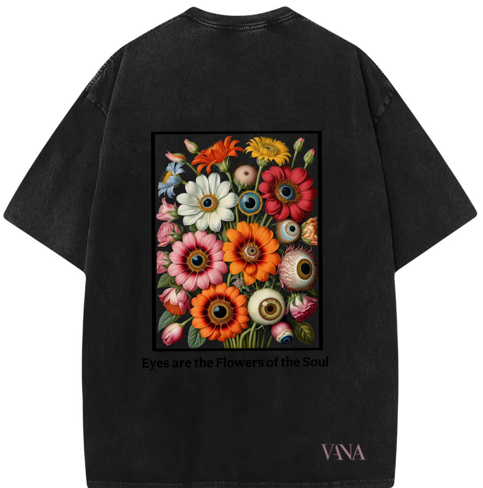 Flowers do Soul oversized T-shirt
