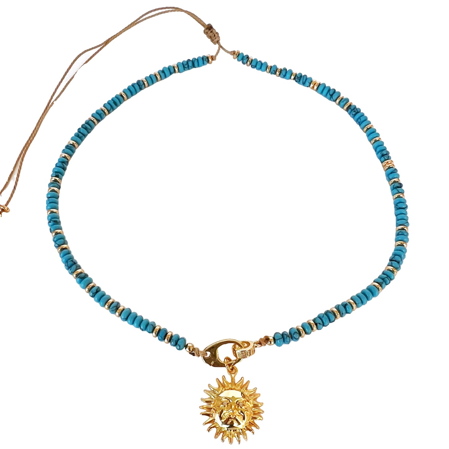 Turquoise sunshine Necklace