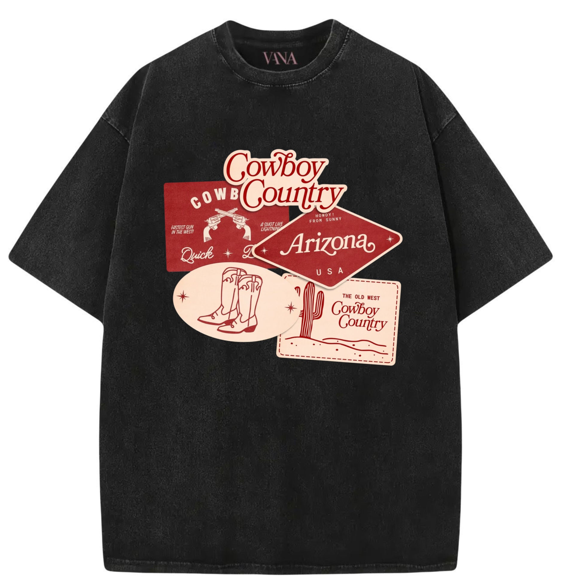 Cowboy Country Oversized T-shirt