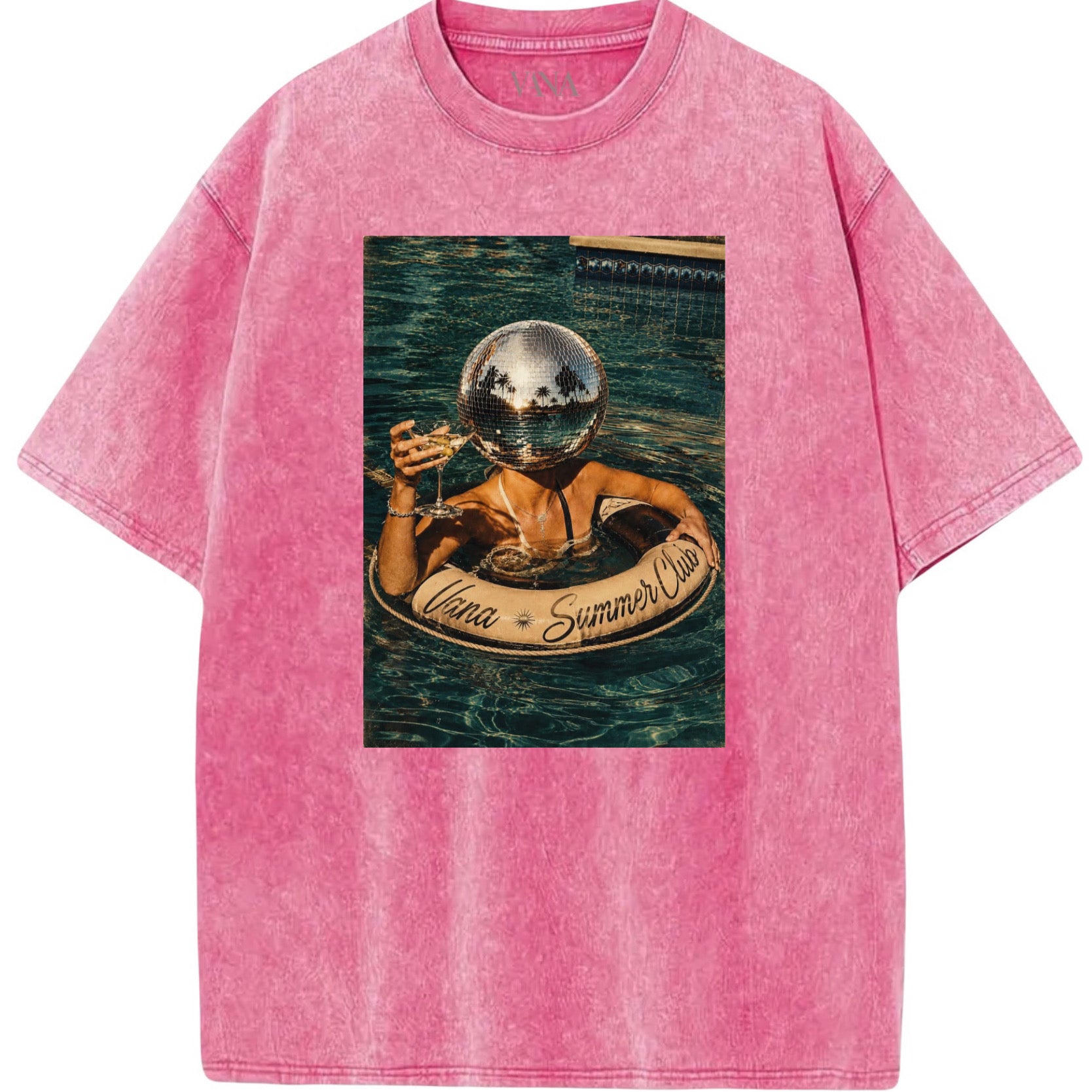 Summer Club Oversized T-shirt