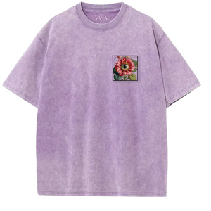 Flowers do Soul oversized T-shirt