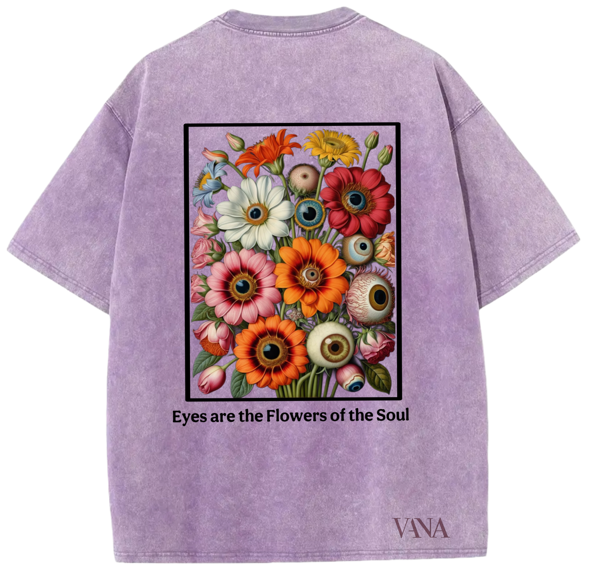 Flowers do Soul oversized T-shirt