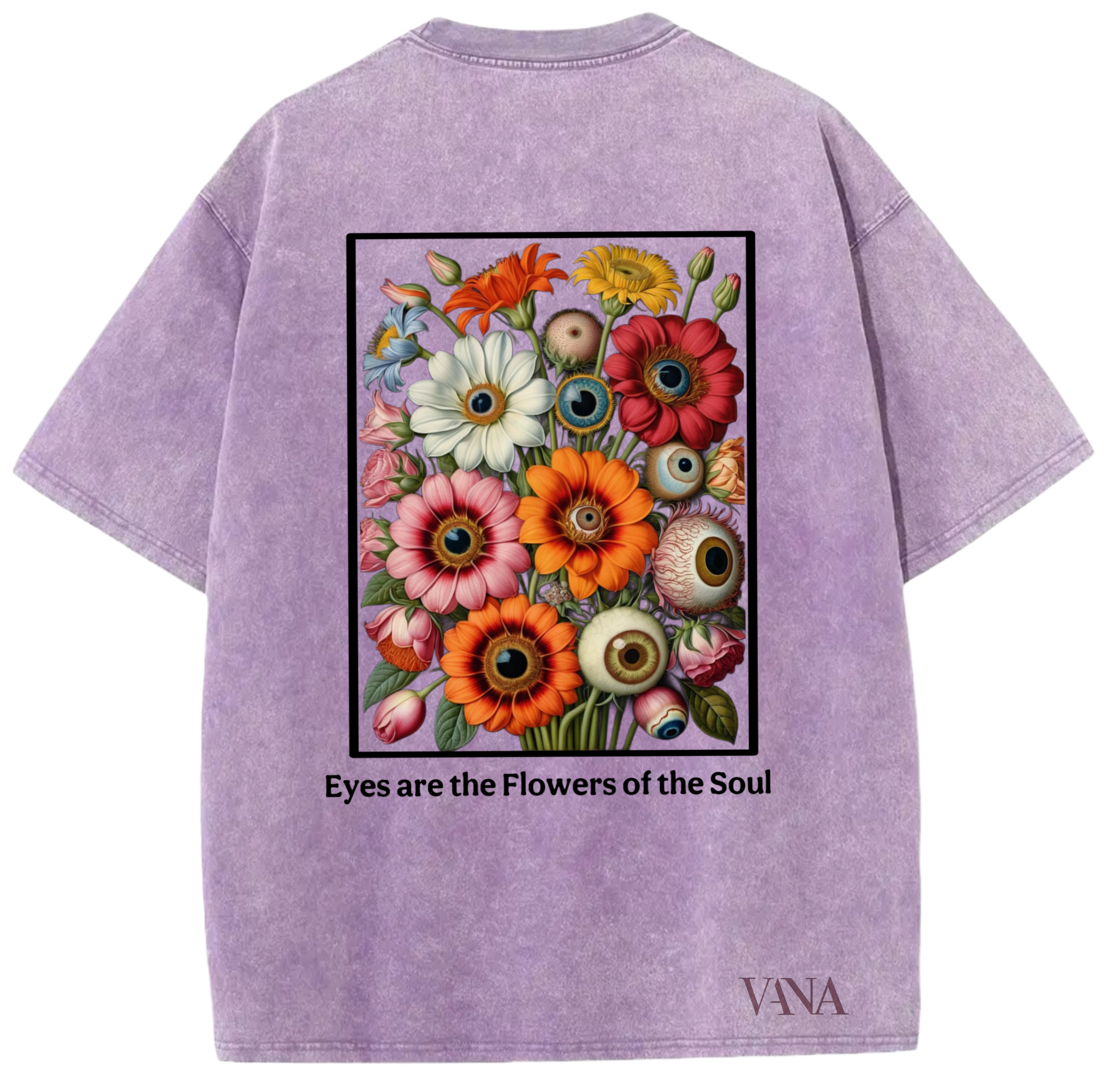 Flowers do Soul oversized T-shirt