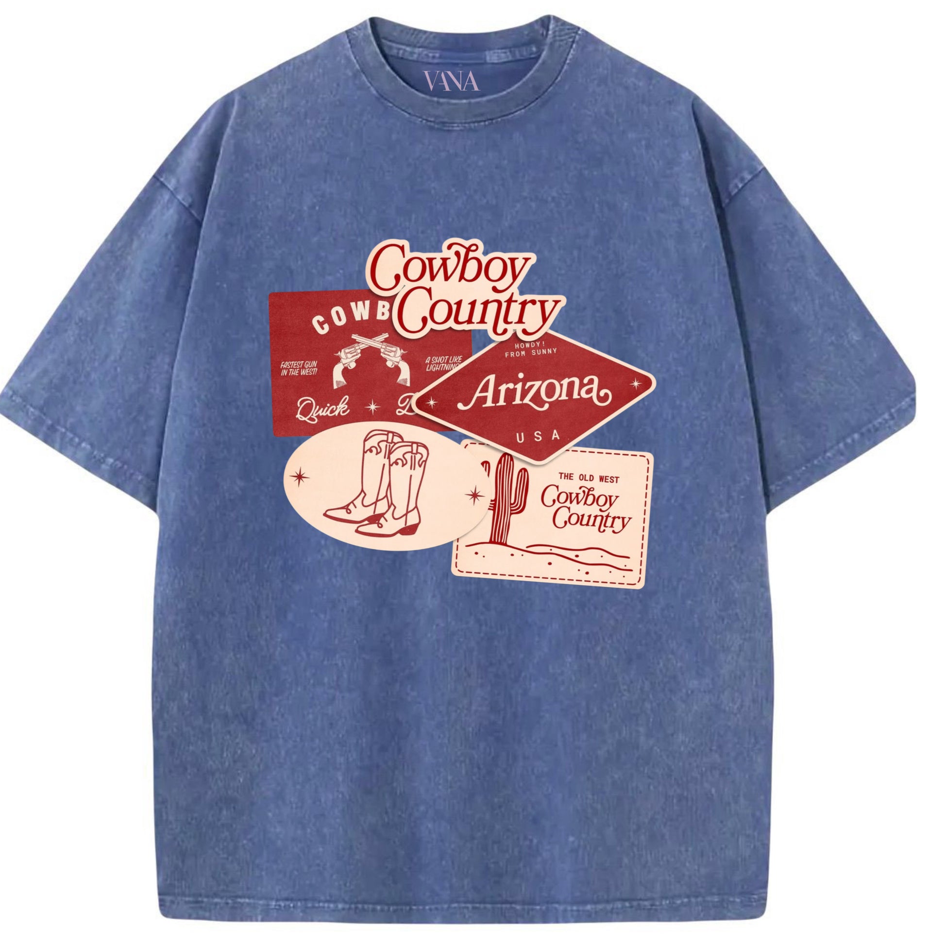 Cowboy Country Oversized T-shirt