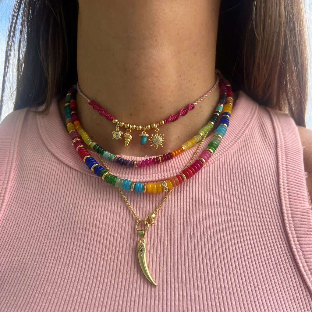 Rainbow Party Necklace
