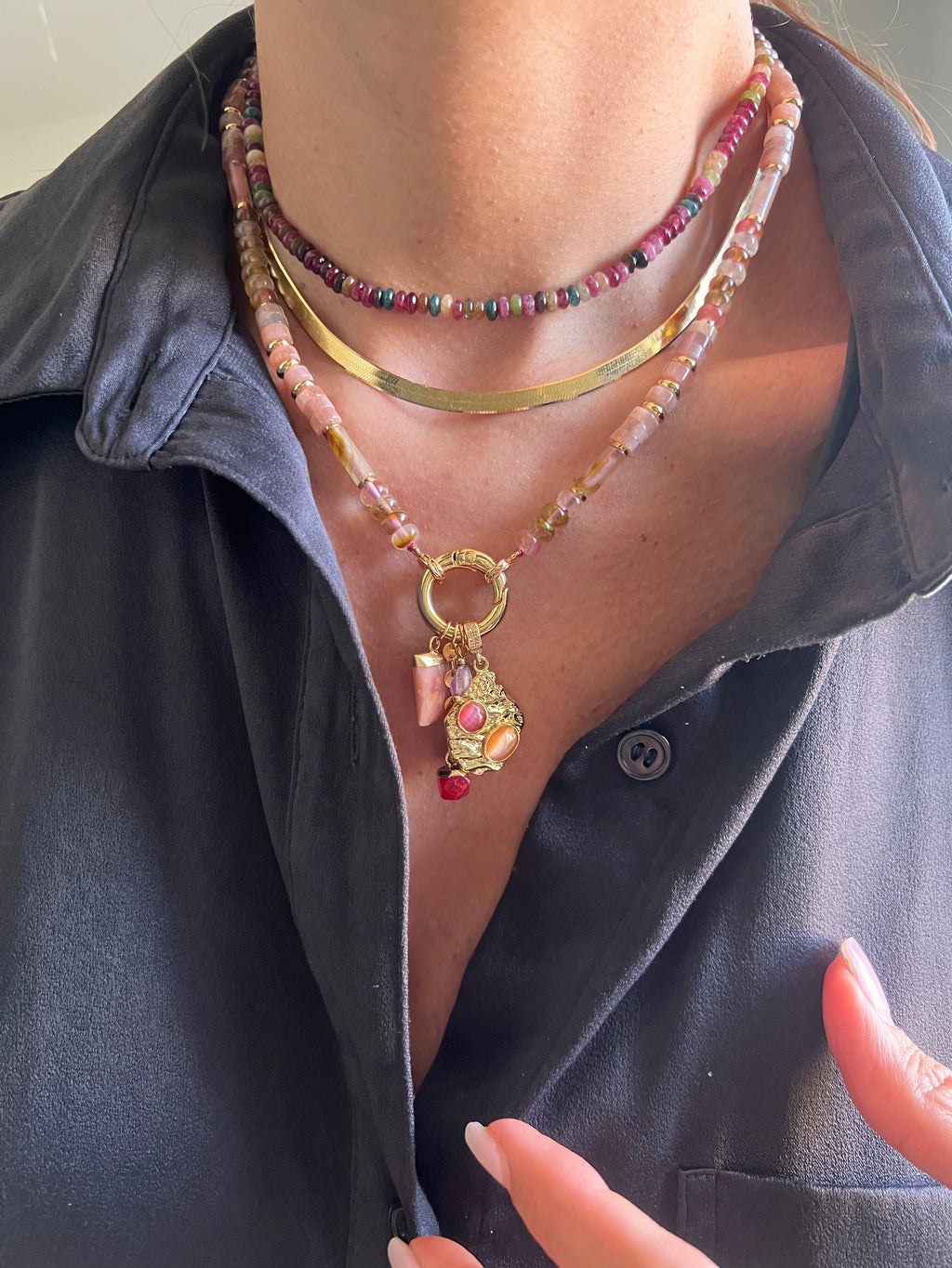 Pink magic Necklace
