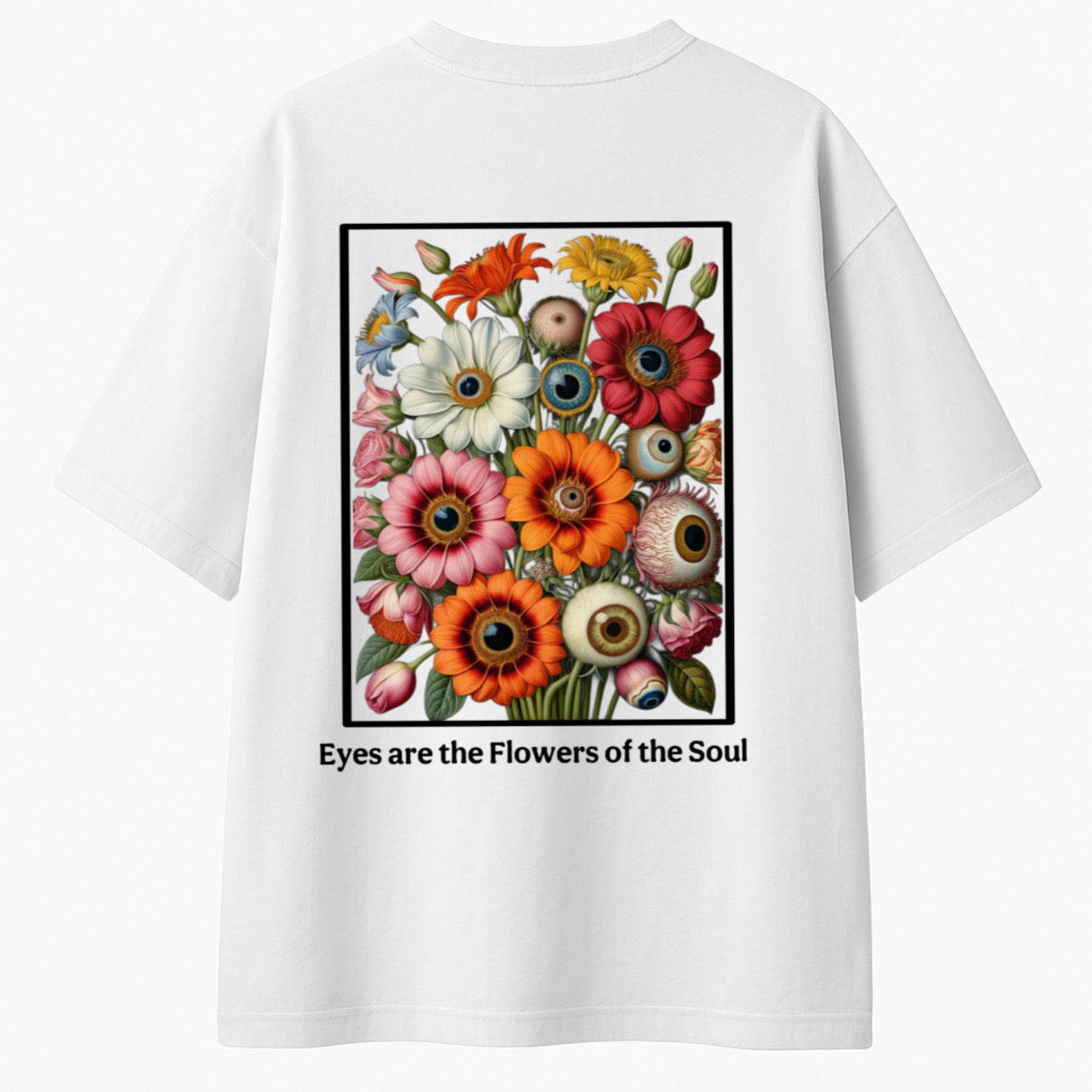 Flowers do Soul oversized T-shirt