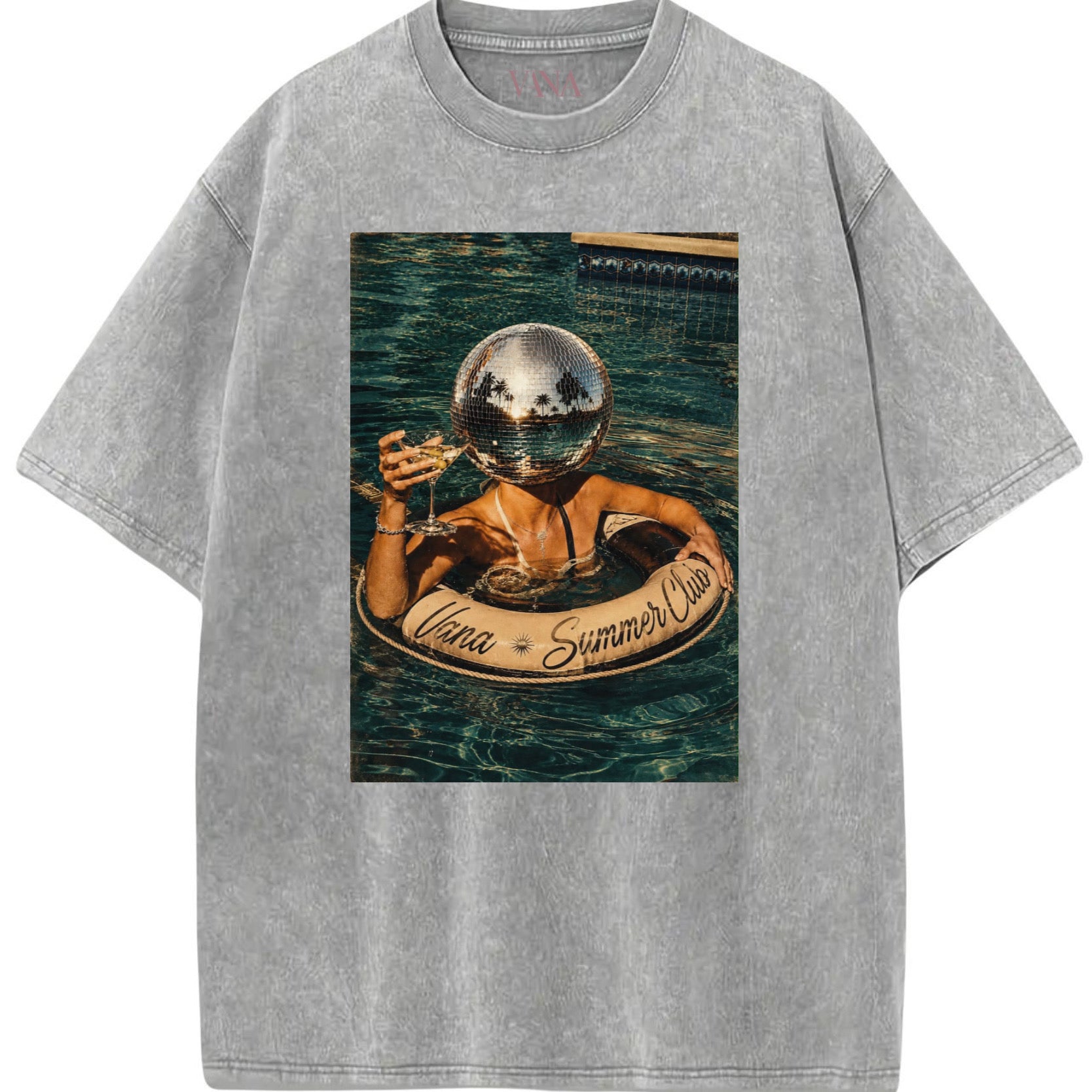 Summer Club Oversized T-shirt