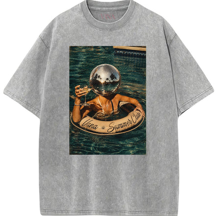Summer Club Oversized T-shirt