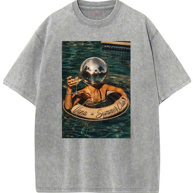 Summer Club Oversized T-shirt