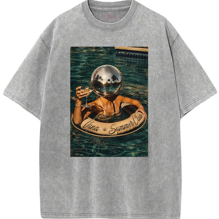 Summer Club Oversized T-shirt