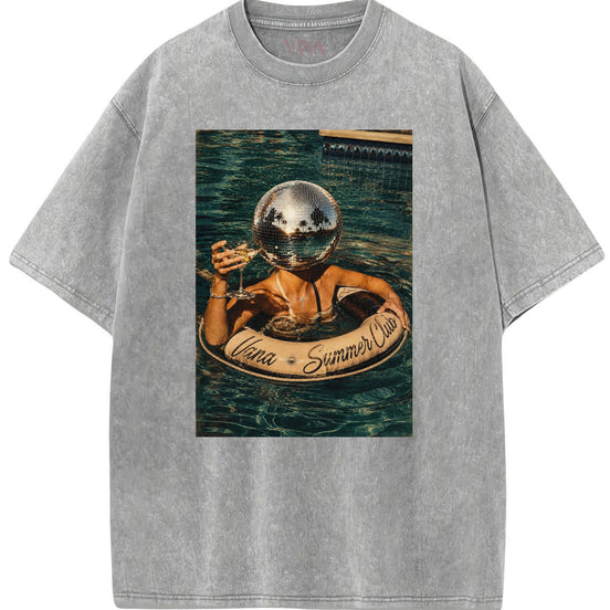 Summer Club Oversized T-shirt