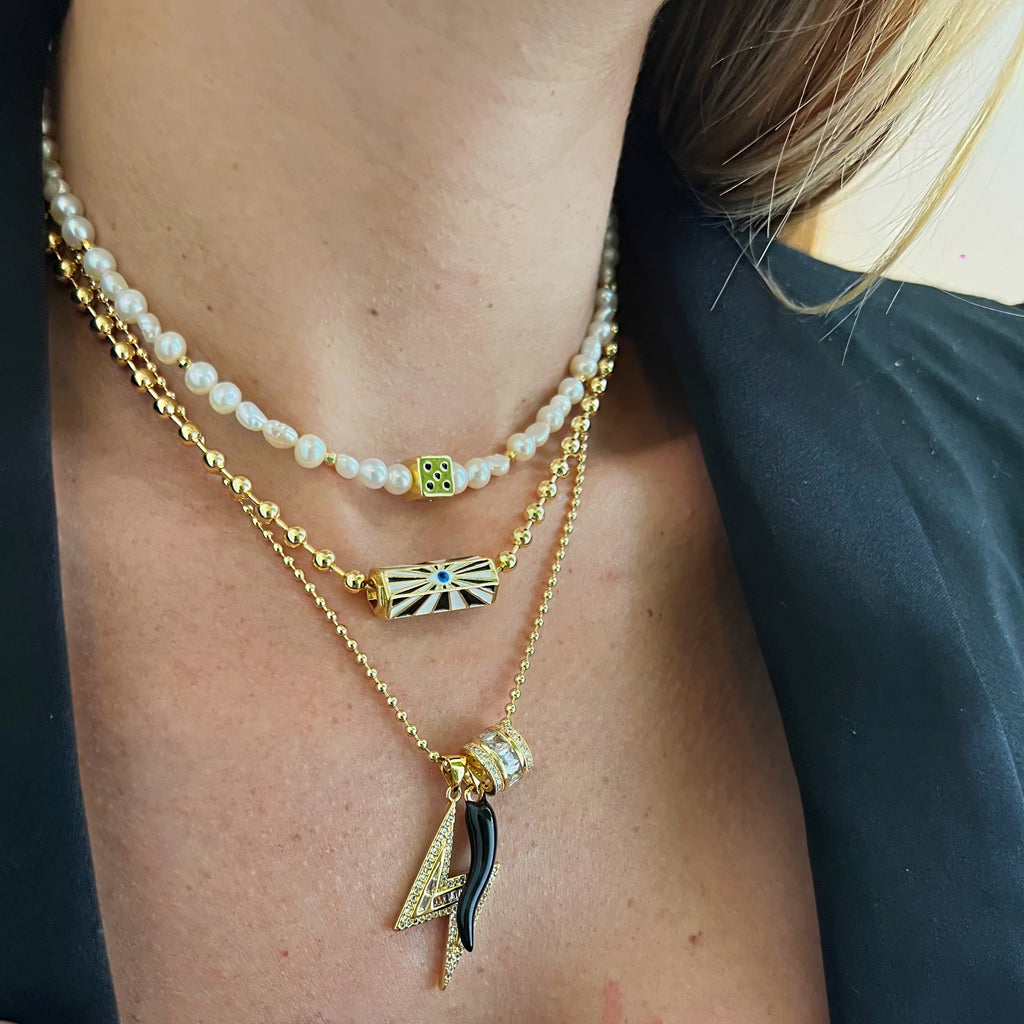 Necklace Black Chili