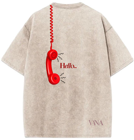 Love is Calling Oversized T-shirt