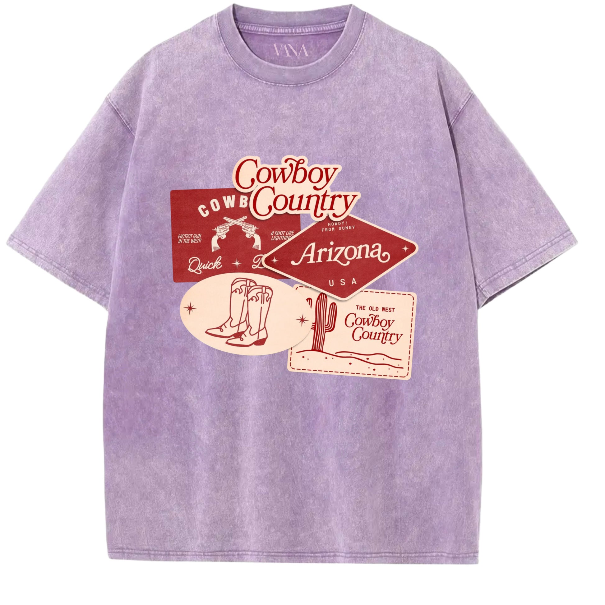 Cowboy Country Oversized T-shirt