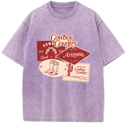 Cowboy Country Oversized T-shirt