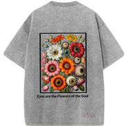 Flowers do Soul oversized T-shirt