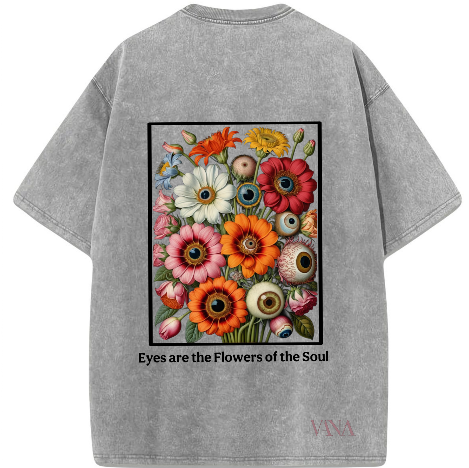Flowers do Soul oversized T-shirt