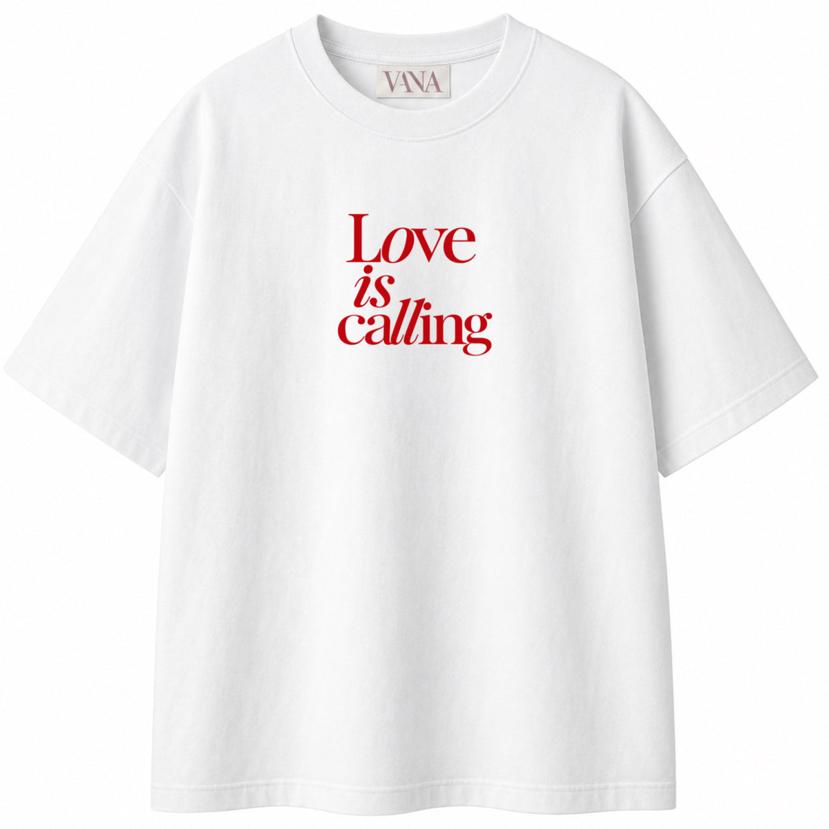 Love is Calling Oversized T-shirt