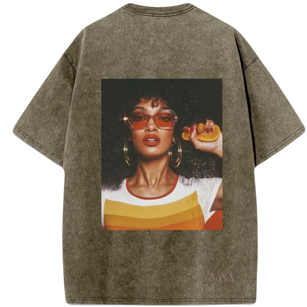Squeezite Back Oversized T-shirt