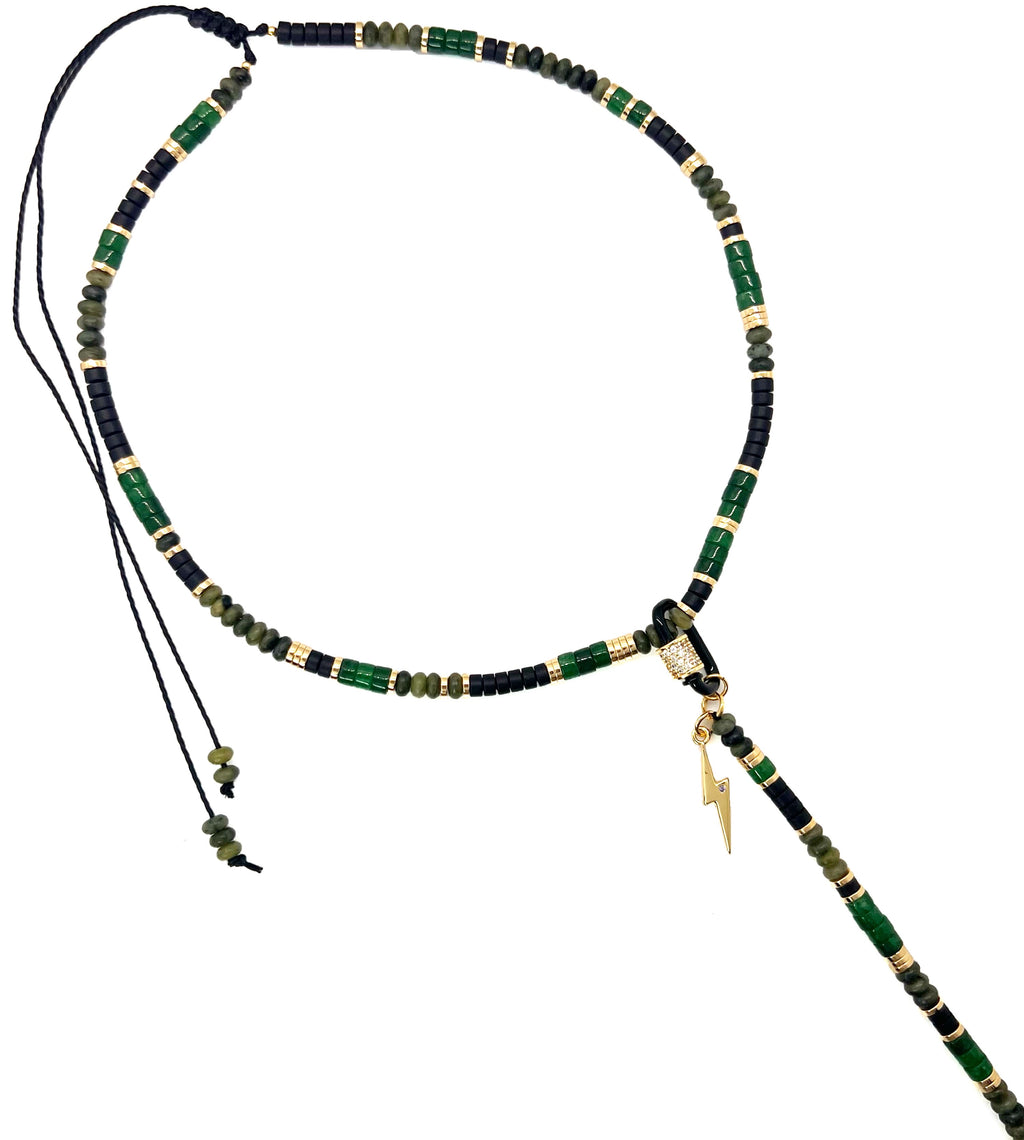 Camaleón Transformable Necklace Lariat