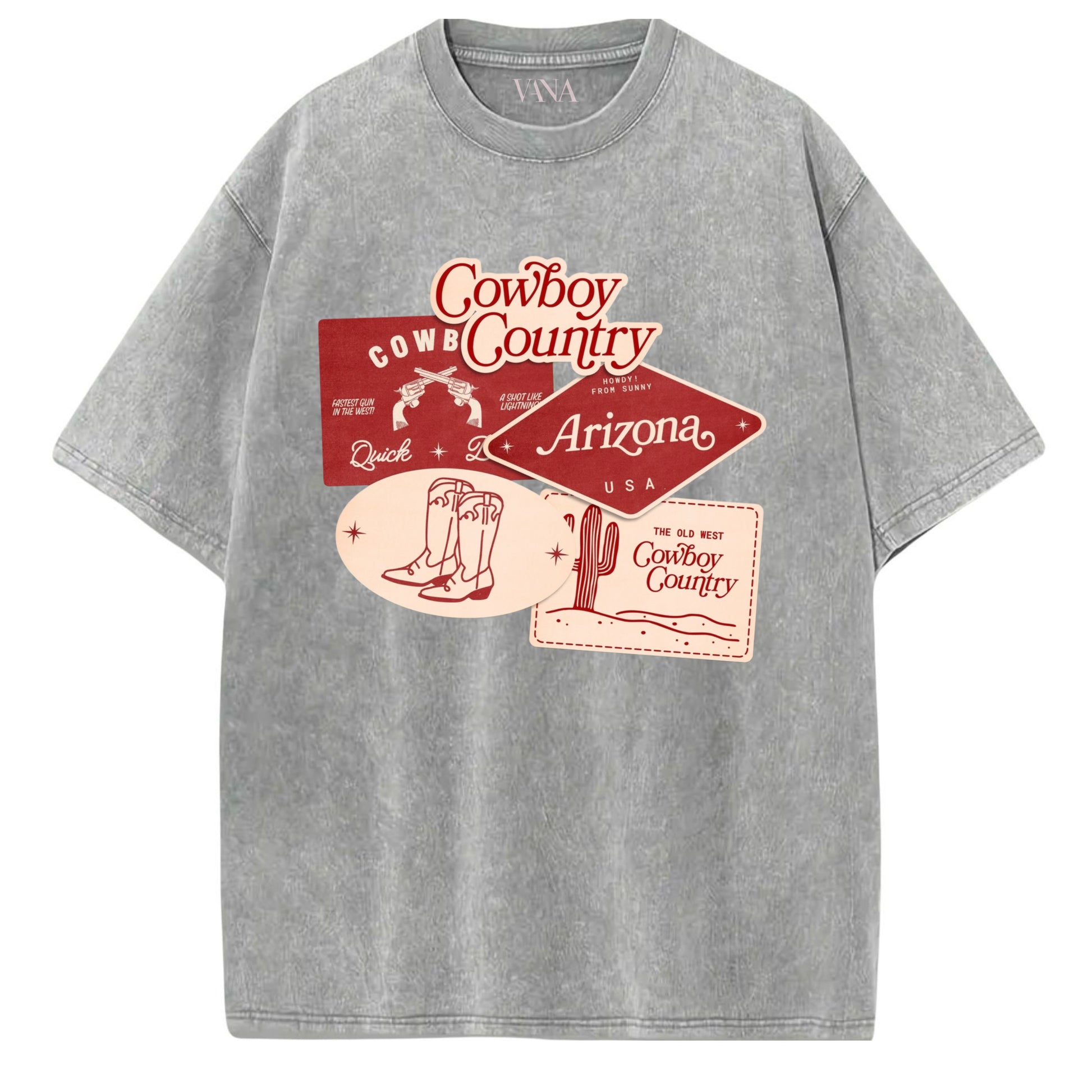Cowboy Country Oversized T-shirt