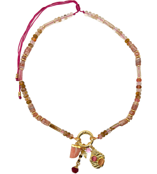 Pink magic Necklace