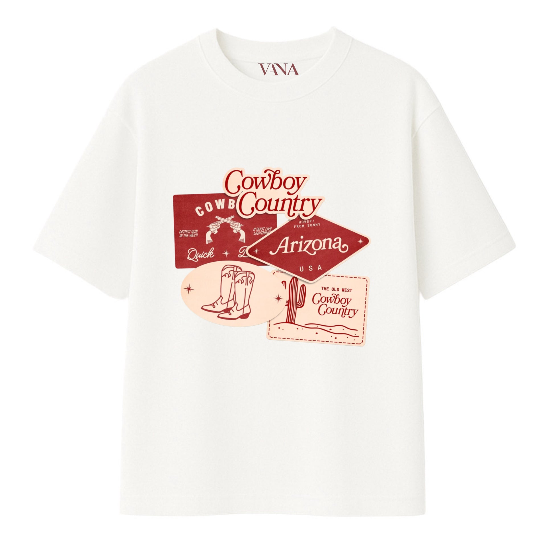 Cowboy Country Oversized T-shirt