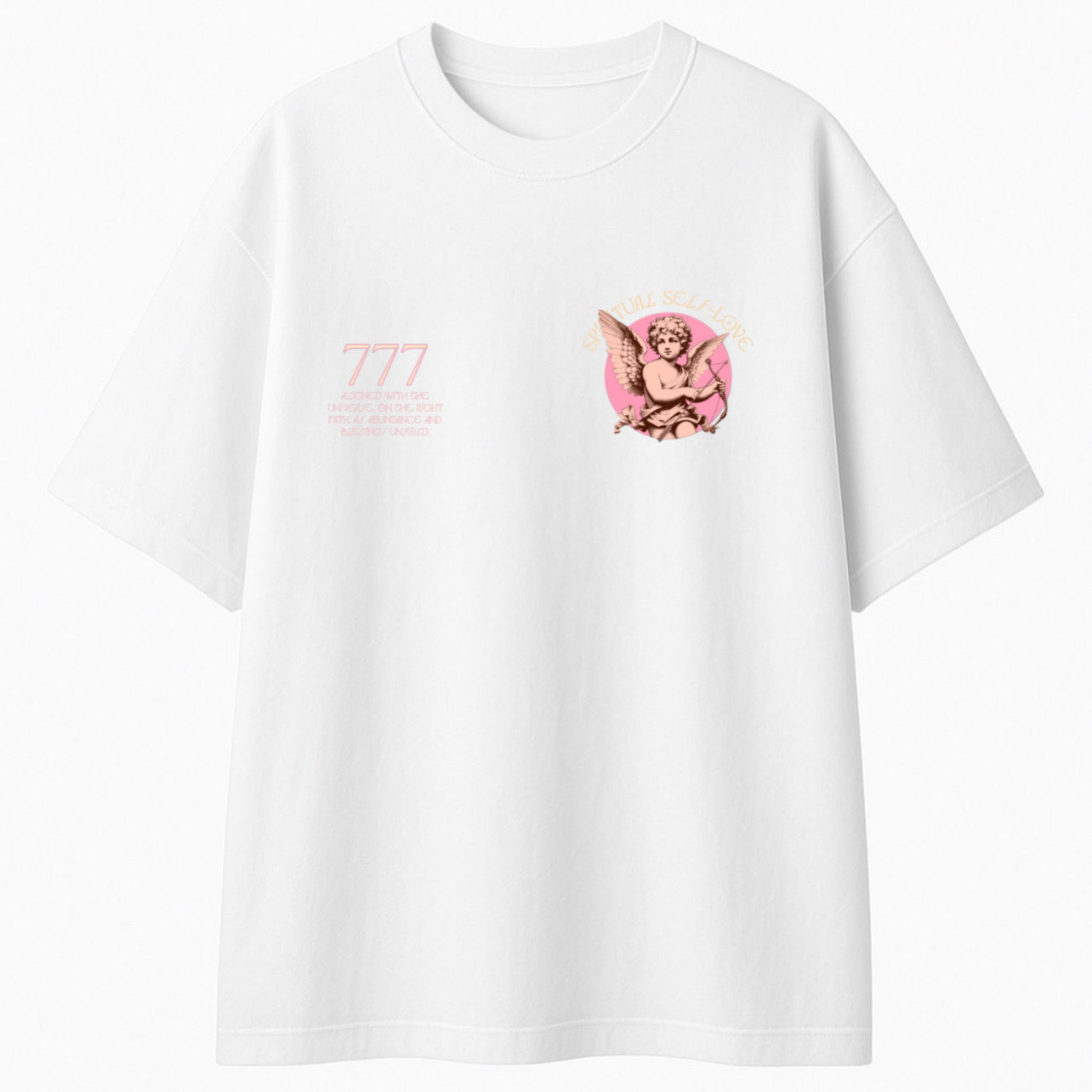 777 Angel Number T-shit Oversized