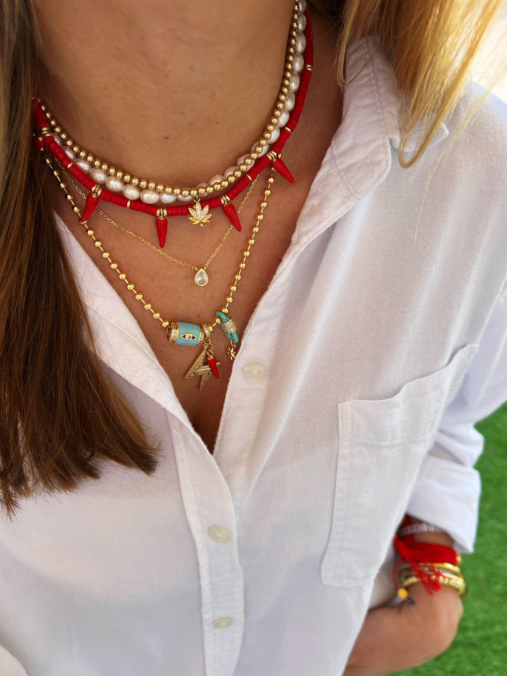 Choker goldfields bead